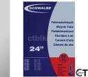 SCHWALBE DĘTKA SV10 PRESTA F/V 40mm STANDARD 24x1.50/2.35 25x2.25 40/62-507 57-520 BOX
