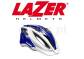 LAZER Clash kask rowerowy MTB biało-niebieski